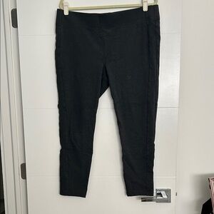 LOFT Black Women's Ponte Ankle Pants
